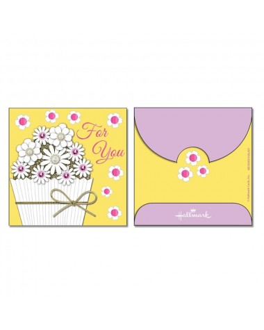 Money Envelope Small - MEV0909-HAL001 - Flowers – For You